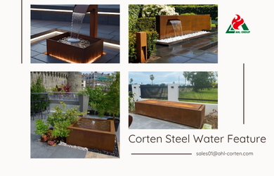 Corten Water Feature